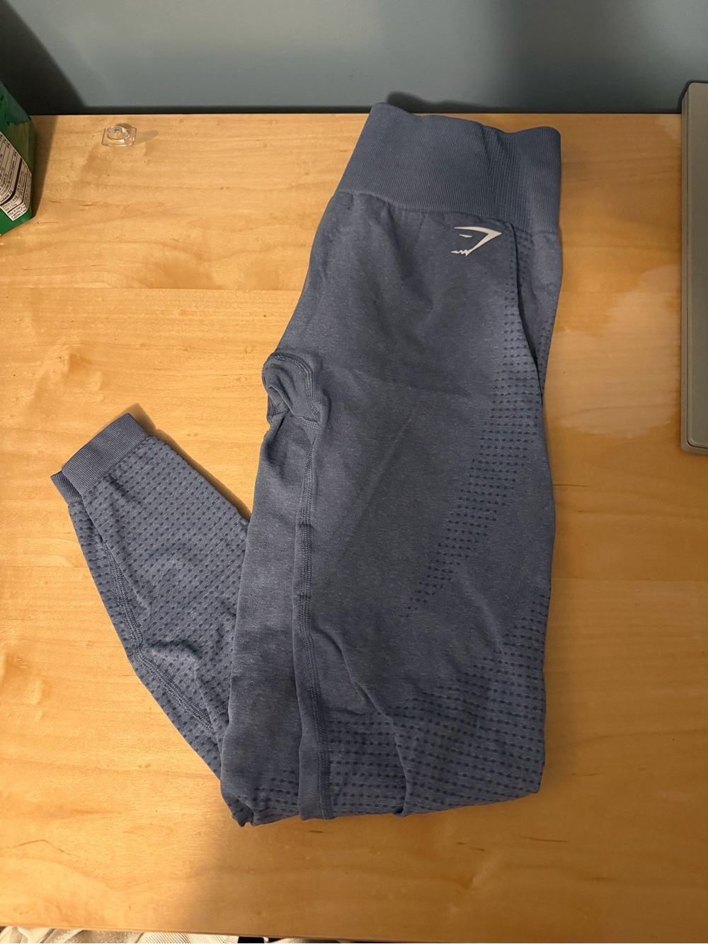 Gymshark Navy Blue Seamless Leggings